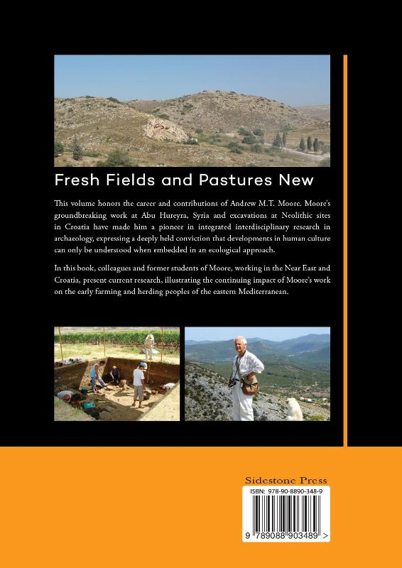 Achterkant van Fresh Fields and Pastures New