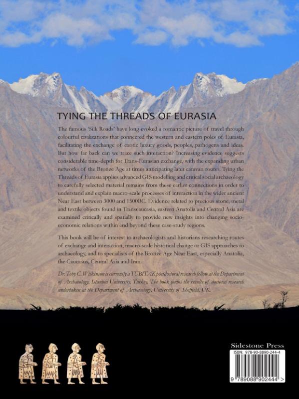 Achterkant van Tying the threads of Eurasia