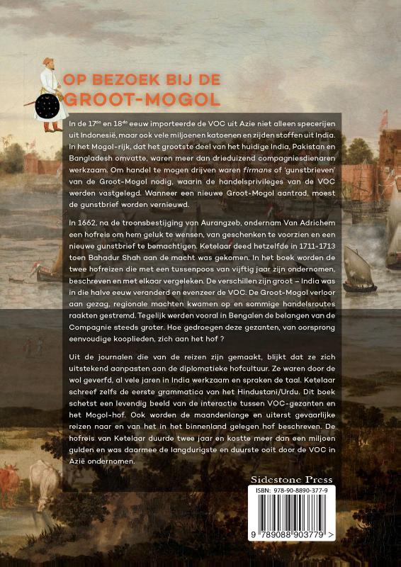 Achterkant van Op bezoek bij de Groot-Mogol