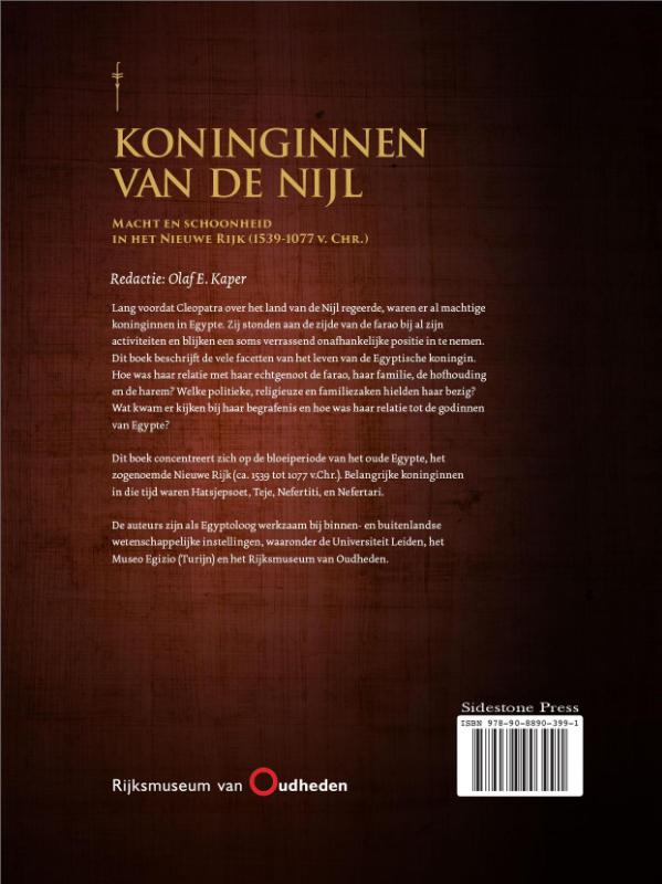 Achterkant van Koninginnen van de Nijl