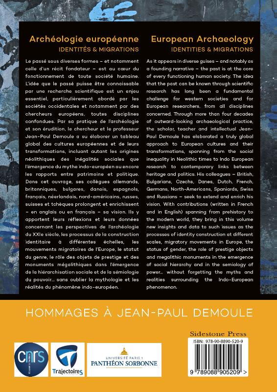 Achterkant van European Archaeology - Identities & Migrations