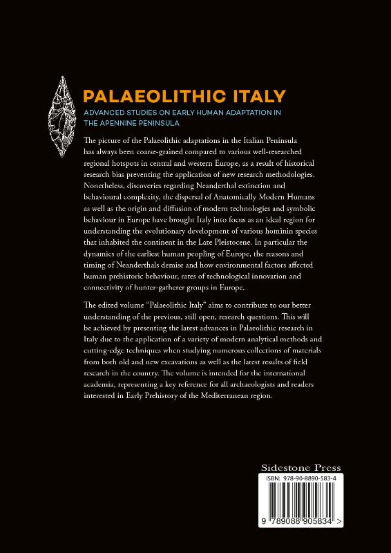 Achterkant van Palaeolithic Italy