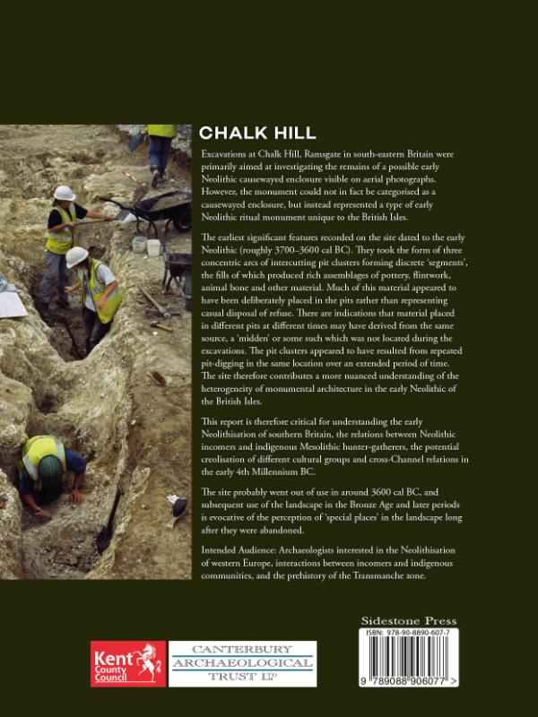 Achterkant van Chalk Hill