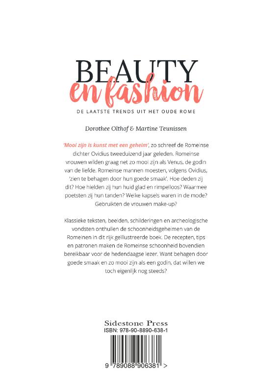 Achterkant van Beauty en fashion