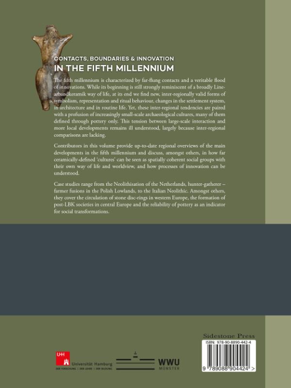 Achterkant van Contacts, boundaries and innovation in the fifth millennium
