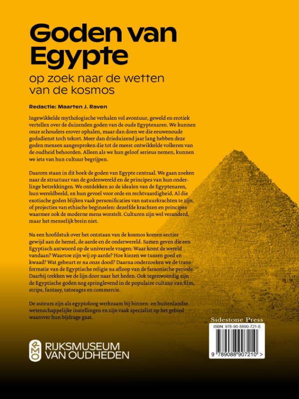 Achterkant van Goden van Egypte