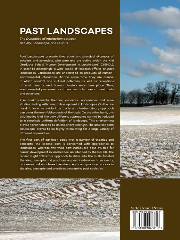Achterkant van Past Landscapes