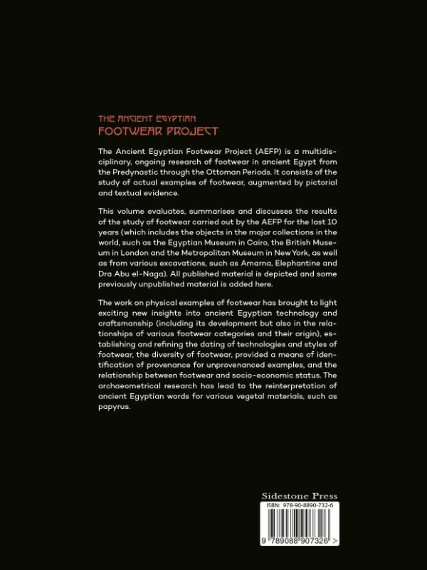 Achterkant van The Ancient Egyptian Footwear Project