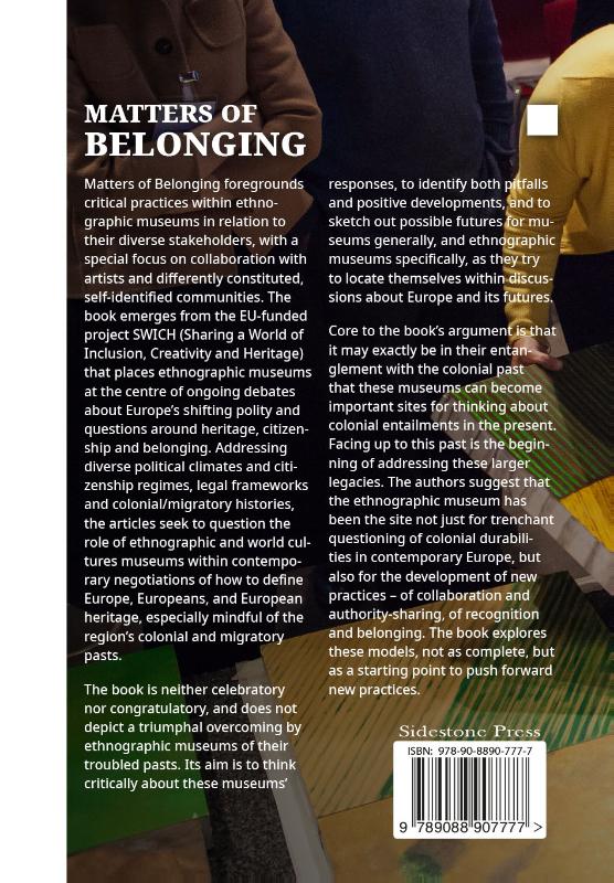 Achterkant van Matters of Belonging