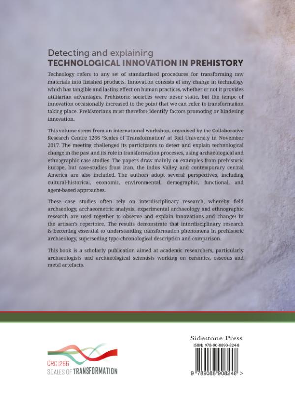Achterkant van Detecting and explaining technological innovation in prehistory