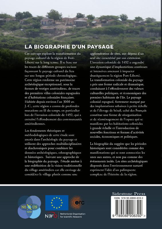 Achterkant van La Biographie d’un paysage
