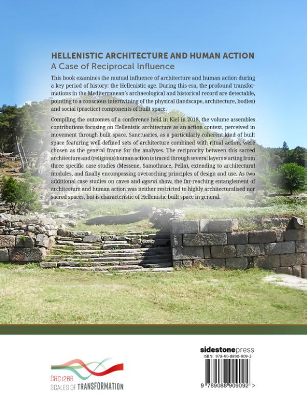 Achterkant van Hellenistic Architecture and Human Action