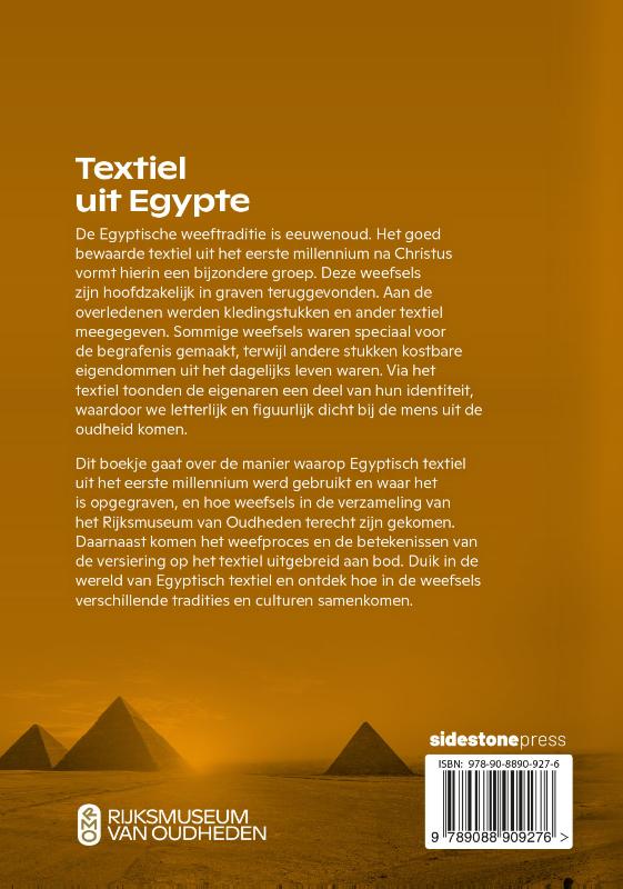 Achterkant van Textiel uit Egypte