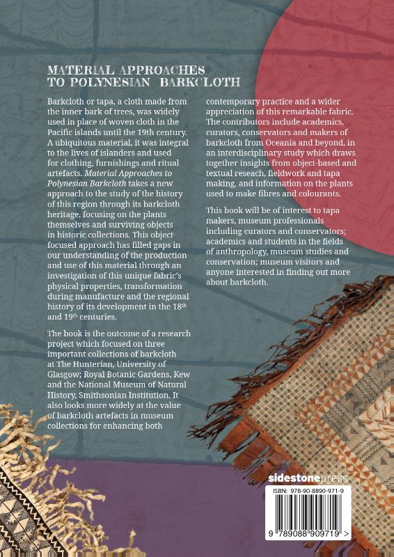 Achterkant van Material Approaches to Polynesian Barkcloth