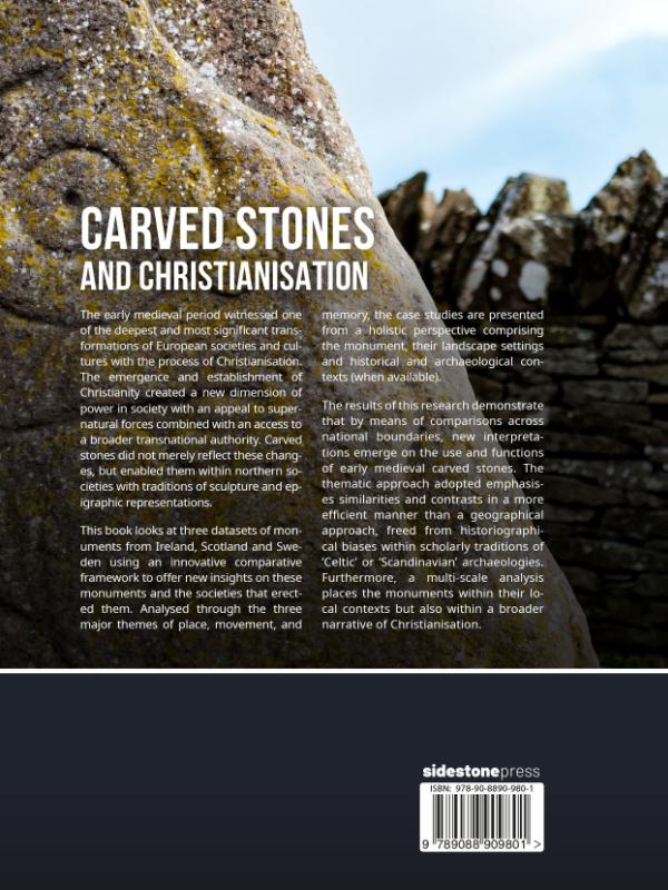 Achterkant van Carved stones and Christianisation