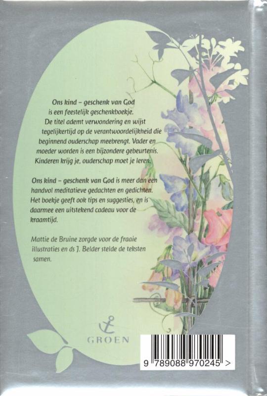 Achterkant van Ons kind