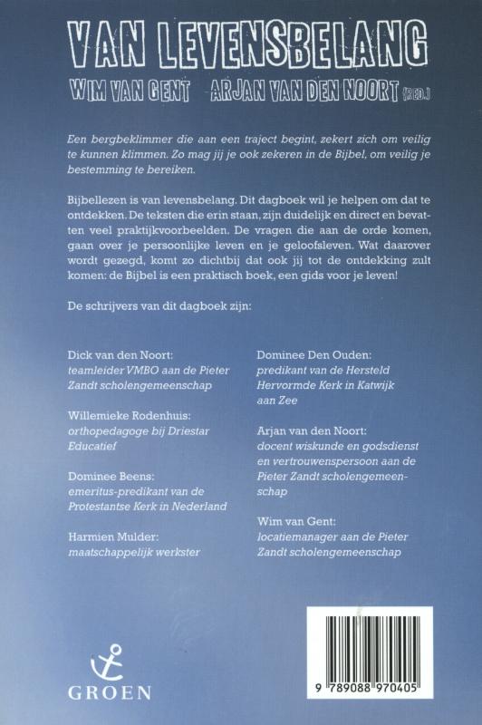Achterkant van Van levensbelang