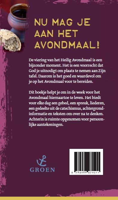 Achterkant van Nu mag je aan het avondmaal!