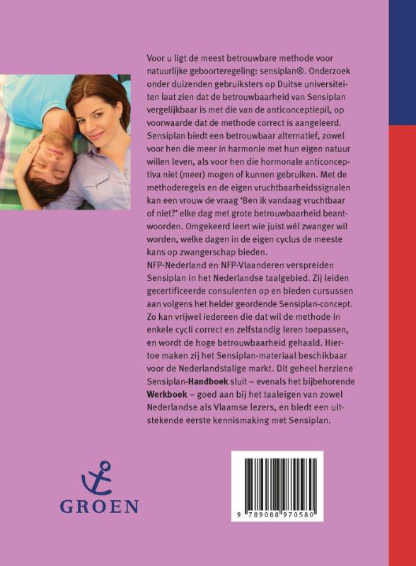 Achterkant van Handboek