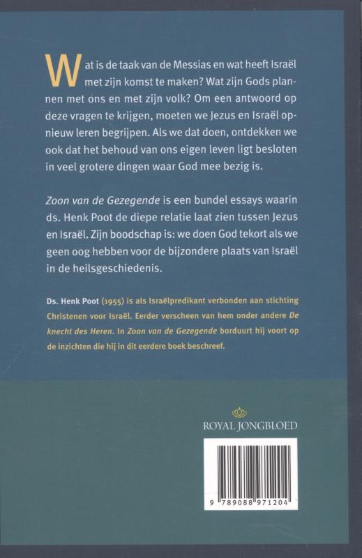 Achterkant van Zoon van de Gezegende