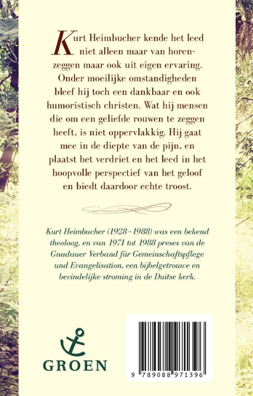 Achterkant van Ik zal u troosten