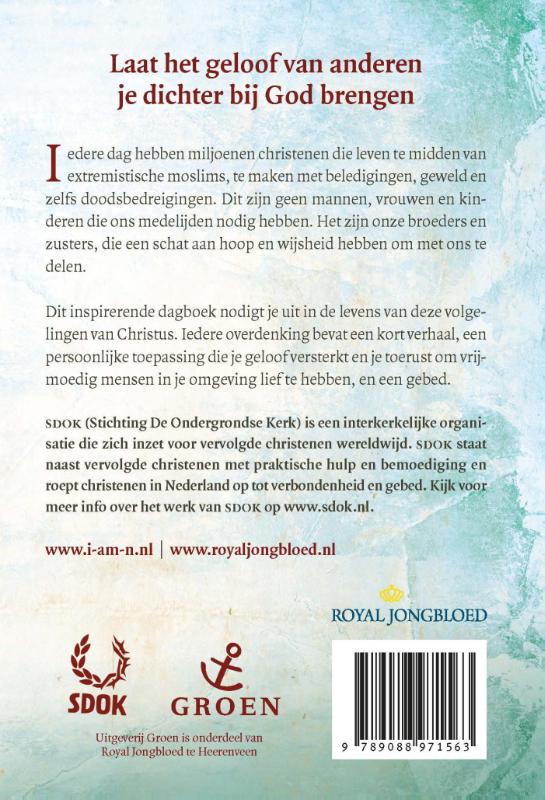 Achterkant van i am n