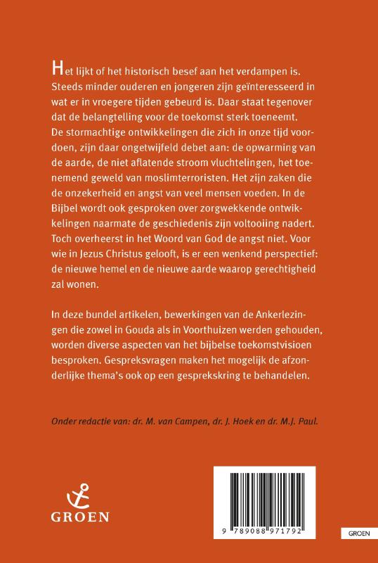 Achterkant van Met het oog op het einde