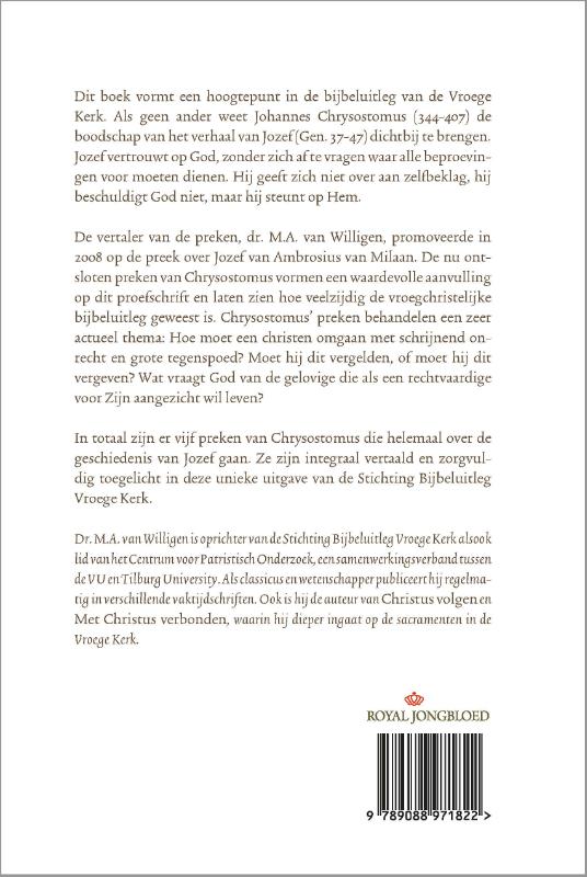 Achterkant van Vertrouwen op God