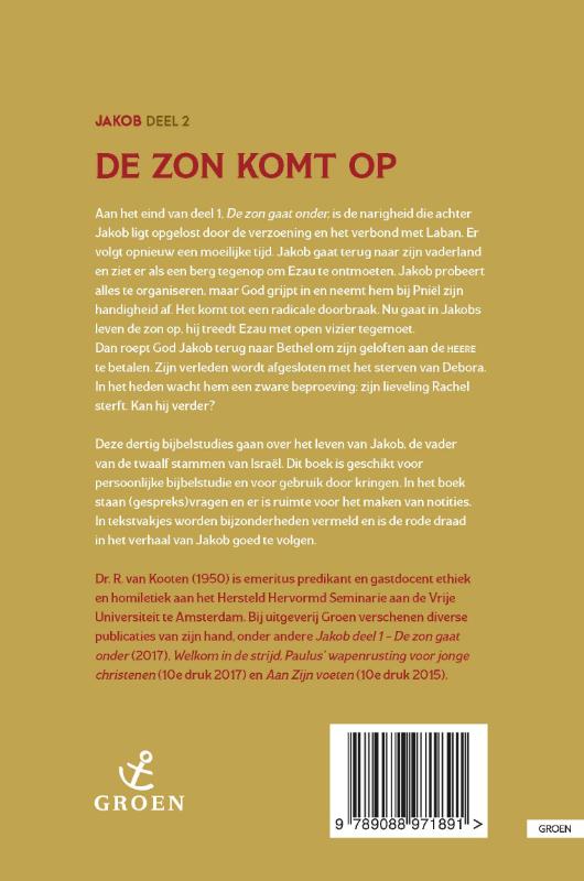 Achterkant van De zon komt op