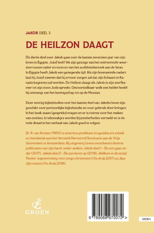 Achterkant van De heilzon daagt