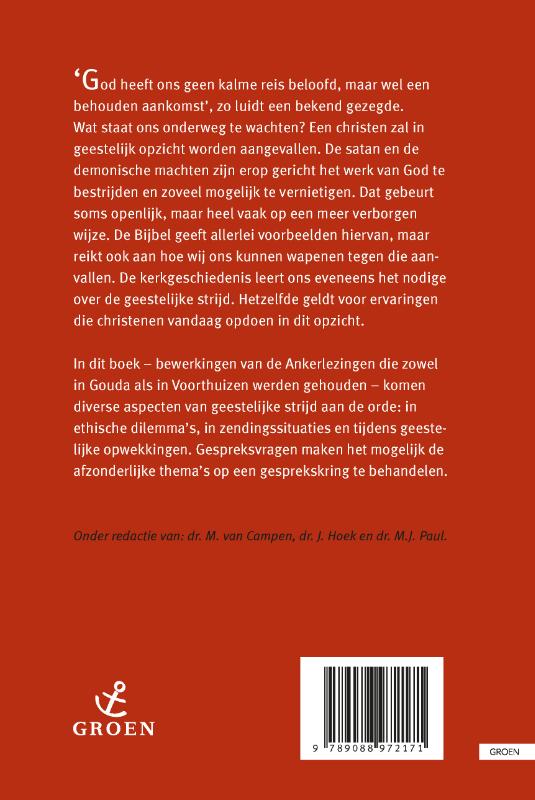 Achterkant van Geestelijke strijd, toen en nu