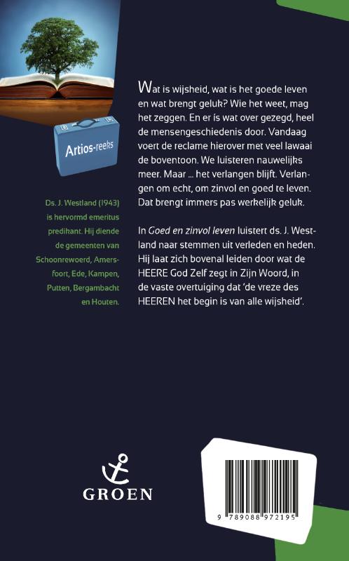 Achterkant van Goed en zinvol leven