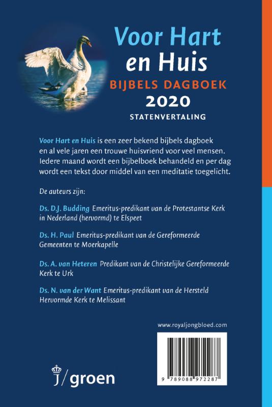 Achterkant van Voor Hart en Huis 2020