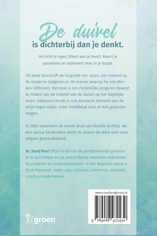 Achterkant van Duivels dichtbij
