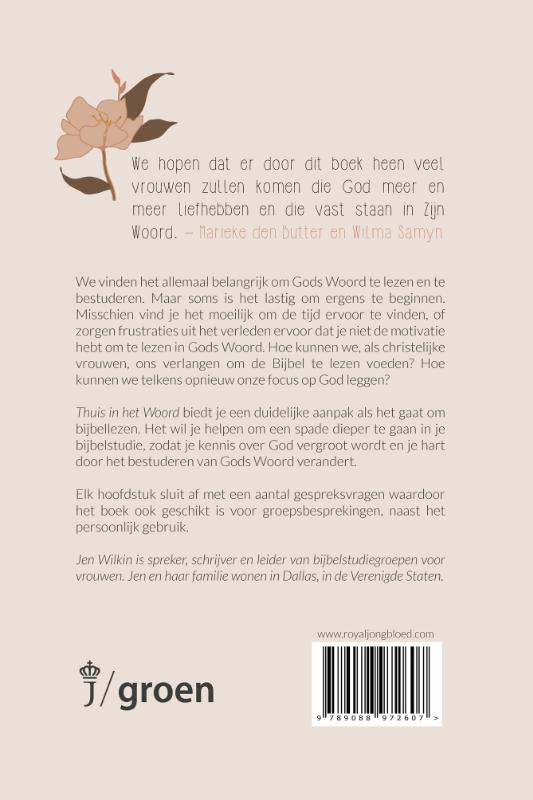 Achterkant van Thuis in het Woord