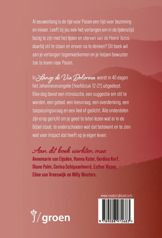 Achterkant van Langs de Via Dolorosa