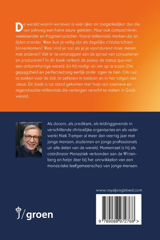 Achterkant van Onrustig is ons hart