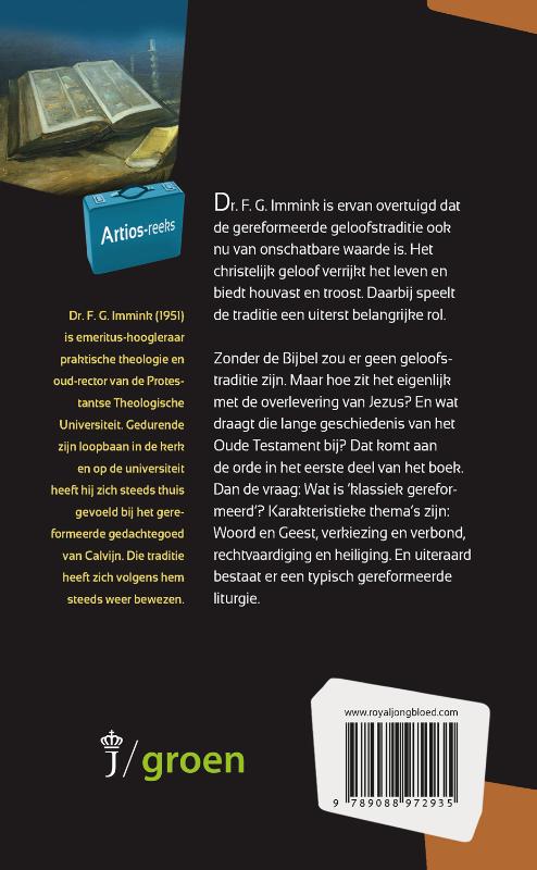 Achterkant van Overtuigd gereformeerd