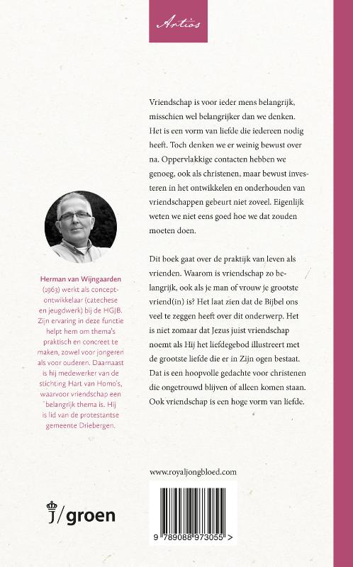 Achterkant van Leven als vrienden