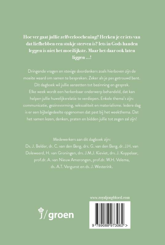 Achterkant van Hebt elkander hartelijk lief