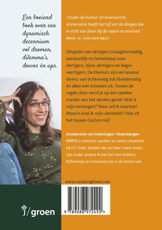 Achterkant van Dingetjes van dertigers