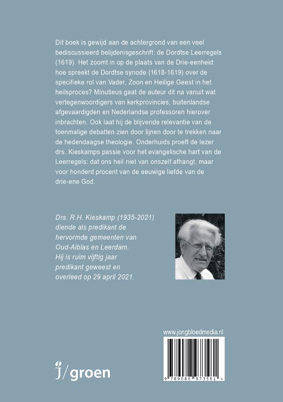 Achterkant van Drie-ene genade