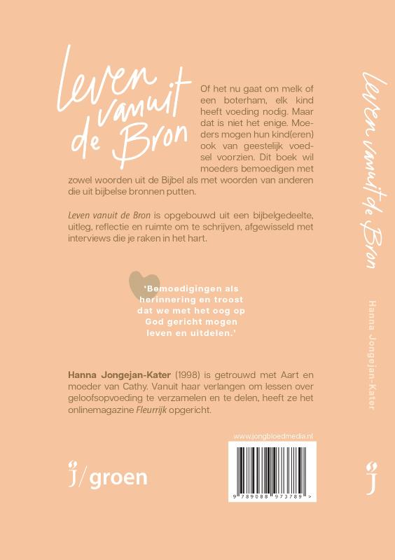 Achterkant van Leven vanuit de Bron