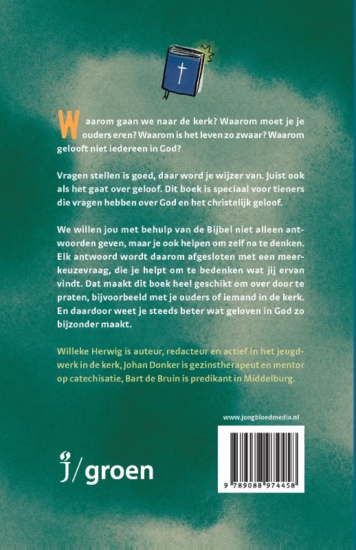 Achterkant van Waarom zou je in God geloven....?