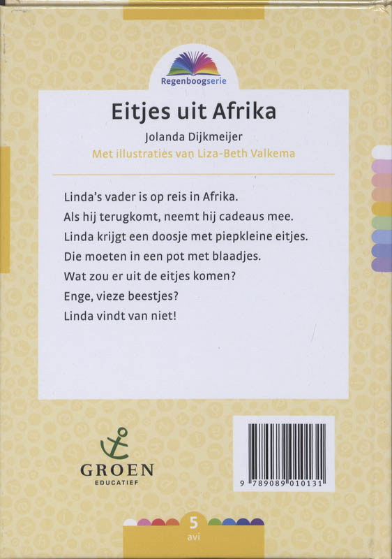 Achterkant van Eitjes uit Afrika