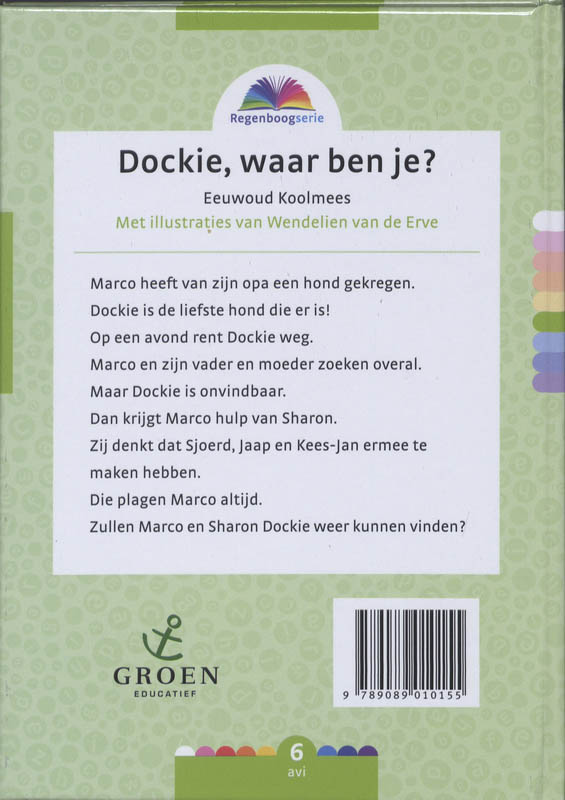 Achterkant van Dockie, waar ben je?