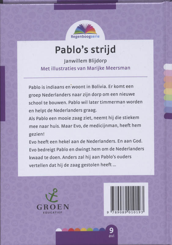 Achterkant van Pablo's strijd