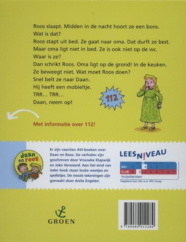 Achterkant van Paniek in de nacht