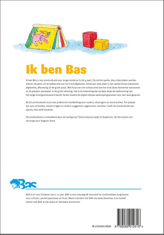 Achterkant van Ik ben Bas
