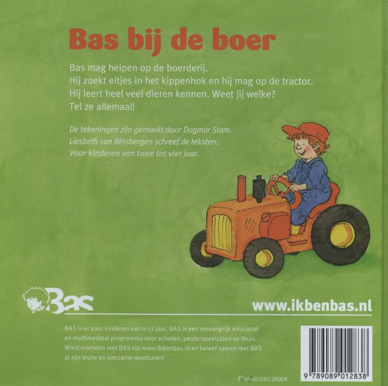 Achterkant van Bas bij de boer